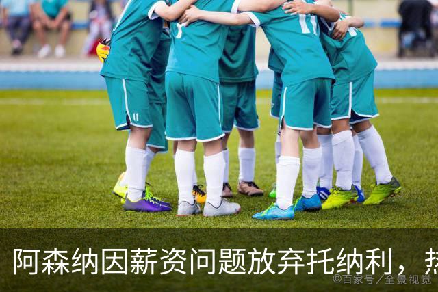 阿森纳因薪资问题放弃托纳利，热刺9.02亿元总价敲定交易